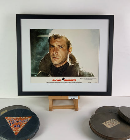 An original lobby card for the Ridley Scott film Bladerunner