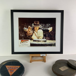 An original 11x14 lobby card for the film Raider of the Lost Ark