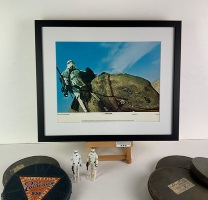 An original 11x14 lobby card for the Star Wars film A New Hope