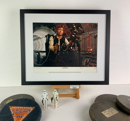 An original 11x14 lobby card for the George Lucas film Star Wars (1977)