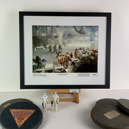 An original 11x14 lobby card for the Star Wars film The Empire Strikes Back