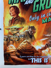 Load image into Gallery viewer, An original movie poster for the film The Mandalorian and Grogu