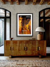 Load image into Gallery viewer, An original movie poster for the Brad Pitt and Morgan Freeman film Seven