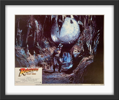 An original 11x14 lobby card for the film Raider of the Lost Ark