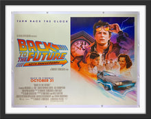 Load image into Gallery viewer, An original movie poster for the fortieth anniversary release of Back To The Future