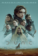 Load image into Gallery viewer, An original movie poster for the Denis Villeneuve film DUNE