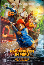 Load image into Gallery viewer, An original movie poster for the 2024 film Paddington in Peru / Paddington 3