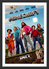 Load image into Gallery viewer, An original movie poster for the film A Minecraft Movie