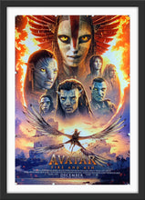 Load image into Gallery viewer, An original one sheet teaser movie poster for the James Cameron film Avatar Fire and Ash
