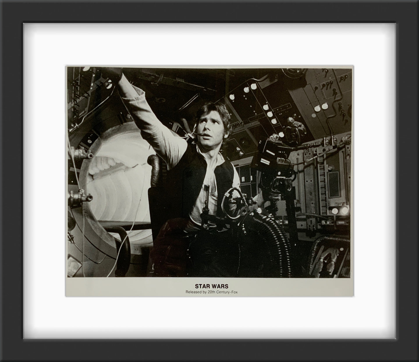 An original 8x10 movie still from the George Lucas film Star Wars (1977)