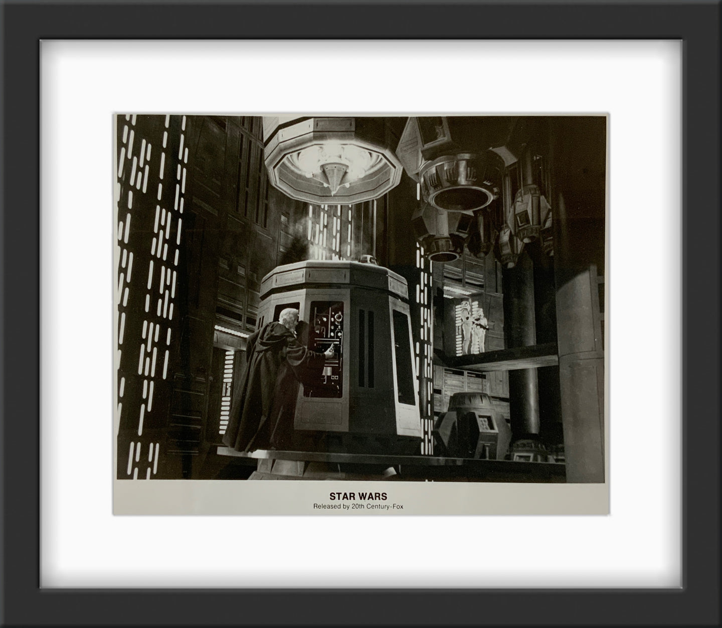 An original 8x10 movie still for the George Lucas film Star Wars (1977)