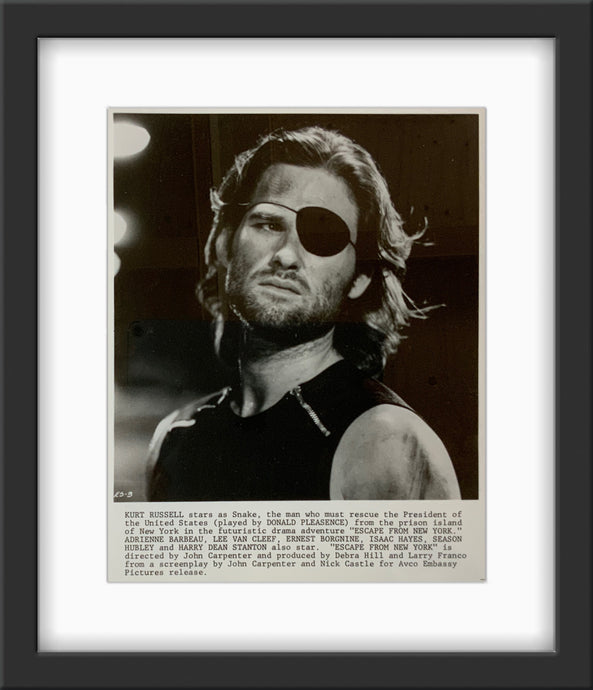 An original 8x10 movie still for the film Escape From New York