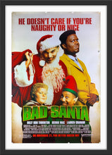 Load image into Gallery viewer, An original movie poster for the film Bad Santa