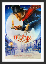 Load image into Gallery viewer, An original movie poster for the Jim Carrey movie A Christmas Carol - 2009