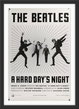 Load image into Gallery viewer, An original movie poster for the Beatles film A Hard Day&#39;s Night