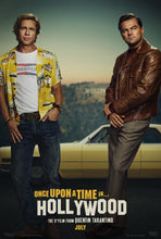 Load image into Gallery viewer, An original movie poster for the Quentin Tarantino film Once Upon A Time In Hollywood