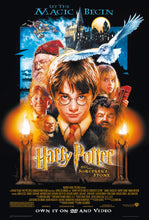 Load image into Gallery viewer, An original DVD and Video poster for the film Harry Potter and the Philosopher&#39;s Stone / Sorcerer&#39;s Stone