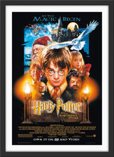 Load image into Gallery viewer, An original DVD and Video poster for the film Harry Potter and the Philosopher&#39;s Stone / Sorcerer&#39;s Stone