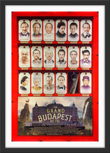 Load image into Gallery viewer, An original movie poster for the Wes Anderson film The Grand Budapest Hotel