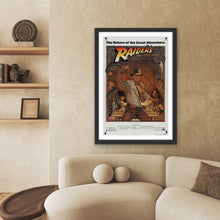 Load image into Gallery viewer, An original movie poster with artwork by Richard Amsel for the film Raiders of the Lost Ark