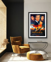 Load image into Gallery viewer, An original movie poster for the James Bond film GoldenEye / Golden Eye