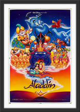 Load image into Gallery viewer, An original movie poster for the 1992 Disney film Aladdin
