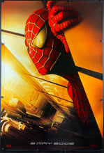 Load image into Gallery viewer, An original 'twin towers' teaser movie poster for the film Spider-Man (2002)