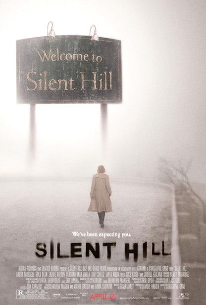 An original movie poster for the 2006 film Silent Hill