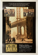 Load image into Gallery viewer, An original movie poster for the Sergio Leone film Once Upon A Time in America