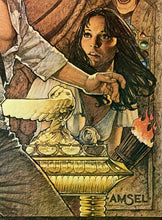 Load image into Gallery viewer, An original movie poster with art by Richard Amsel for the film Raiders of the Lost Ark