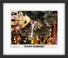 Load image into Gallery viewer, An original 8x10 lobby card for the 1980 film Flash Gordon