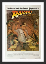 Load image into Gallery viewer, An original movie poster with art by Richard Amsel for the film Raiders of the Lost Ark