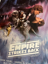 Load image into Gallery viewer, An original one sheet movie poster for the Star Wars film The Empire Strikes Back