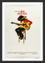Load image into Gallery viewer, An original movie poster for the film A Film About Jimi Hendrix
