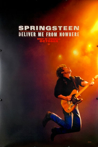 An original movie poster for the film Springsteen : Deliver Me From Nowhere