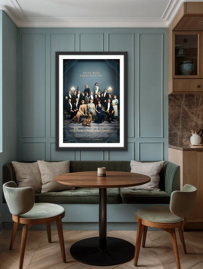 An original movie poster for the film Downton Abbey