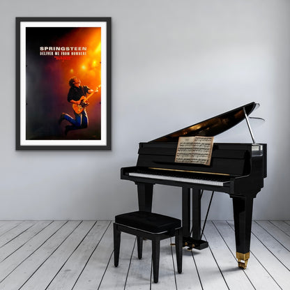 An original movie poster for the film Springsteen : Deliver Me From Nowhere