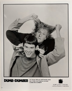 An original 8x10 movie still for the film Dumb and Dumber