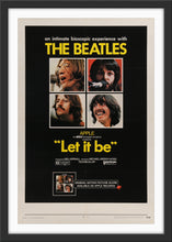 Load image into Gallery viewer, An original one sheet movie poster for The Beatles film Let It Be