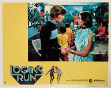 Load image into Gallery viewer, An original 11x14 lobby card for the film Logan's Run
