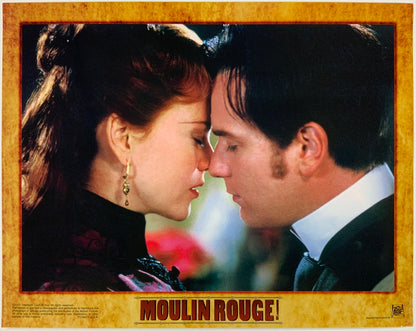 An original 11x14 lobby card for the film Moulin-Rouge!