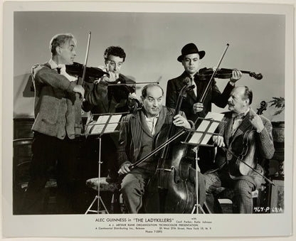 An original movie still for the 1958 film The Ladykillers