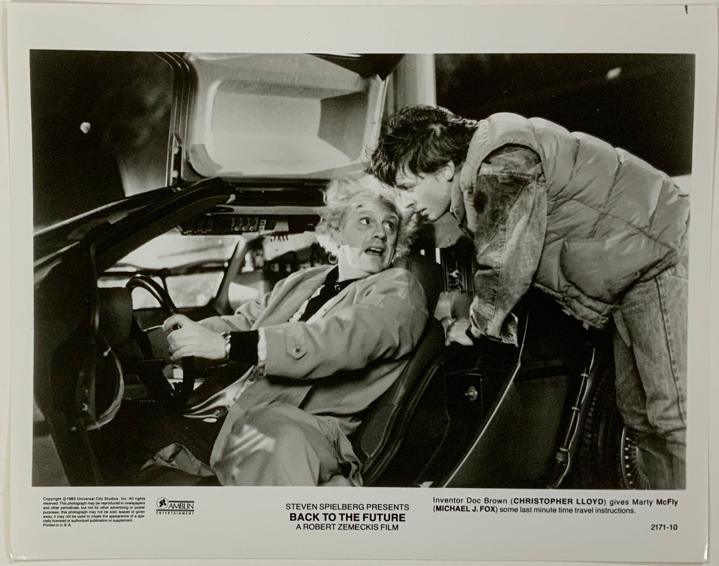 Back To The Future - 1985 (Framed)