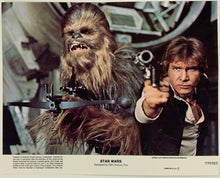 Load image into Gallery viewer, An original 8x10 lobby card for the George Lucas 1977 film Star Wars / A New Hope / Episode IV / 4