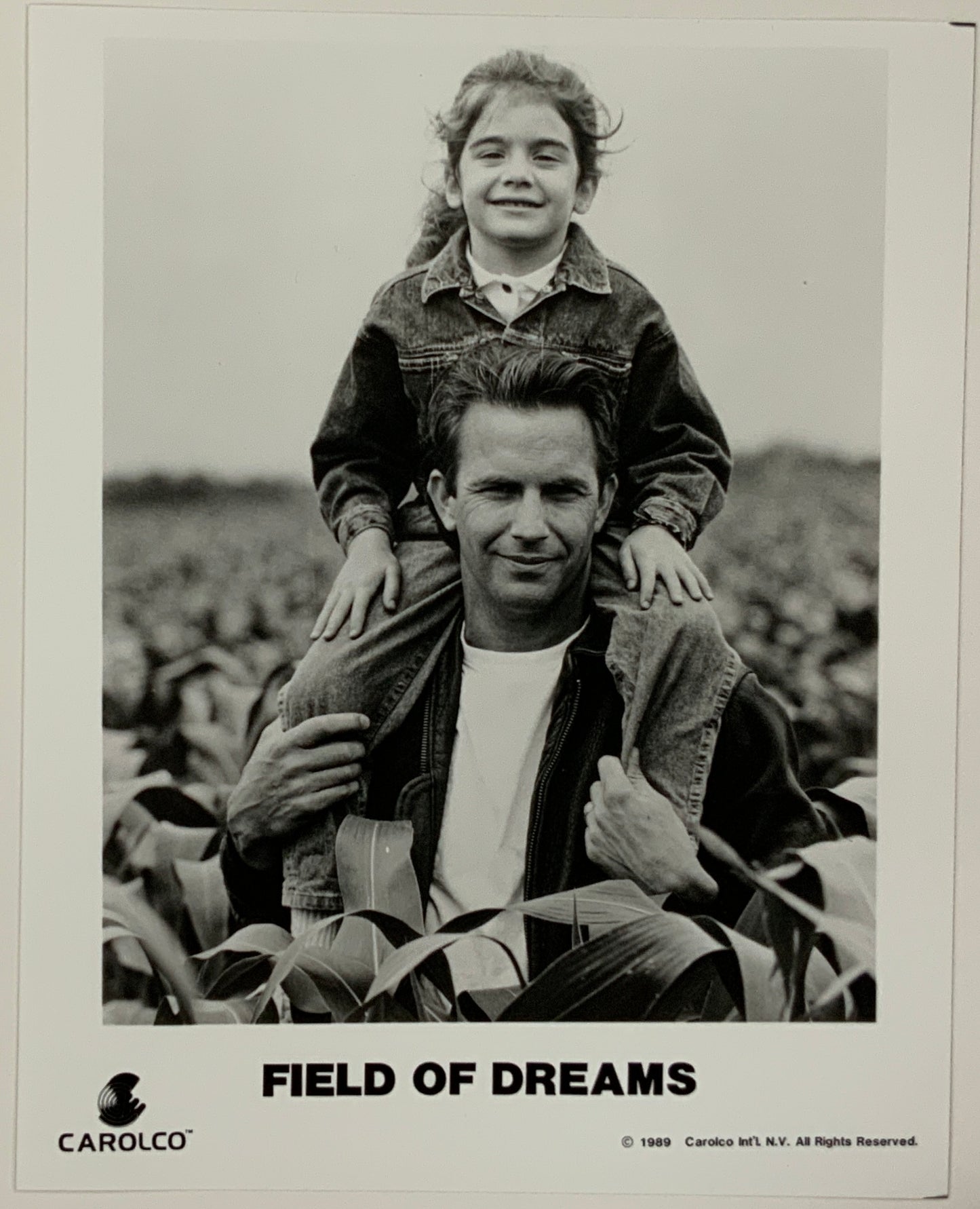 An original 8x10 movie still for the Kevin Costner film Field of Dreams