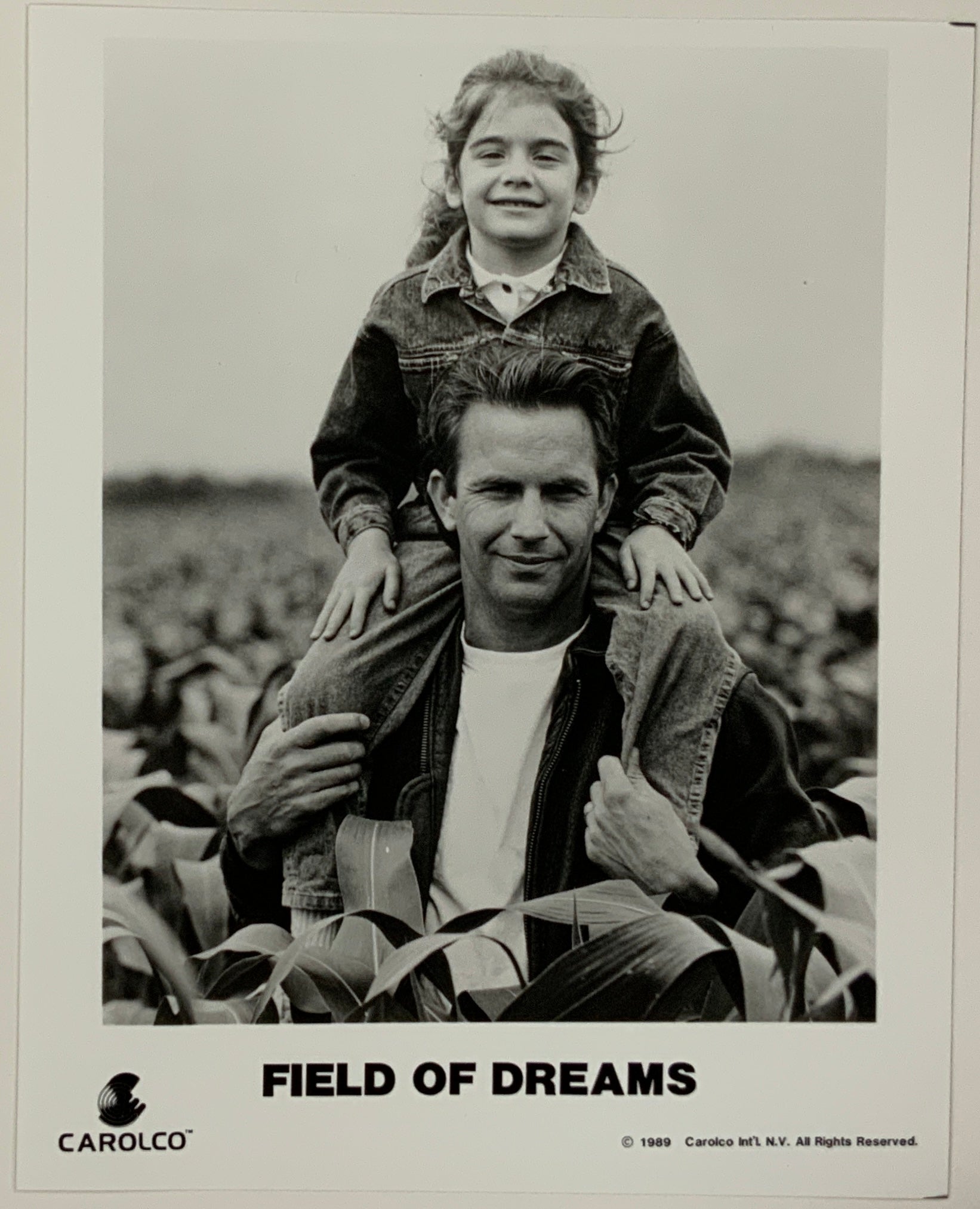 An original 8x10 movie still for the Kevin Costner film Field of Dreams
