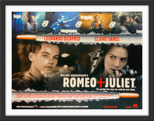 Load image into Gallery viewer, An original U.K. quad movie poster for the film Romeo + Juliet