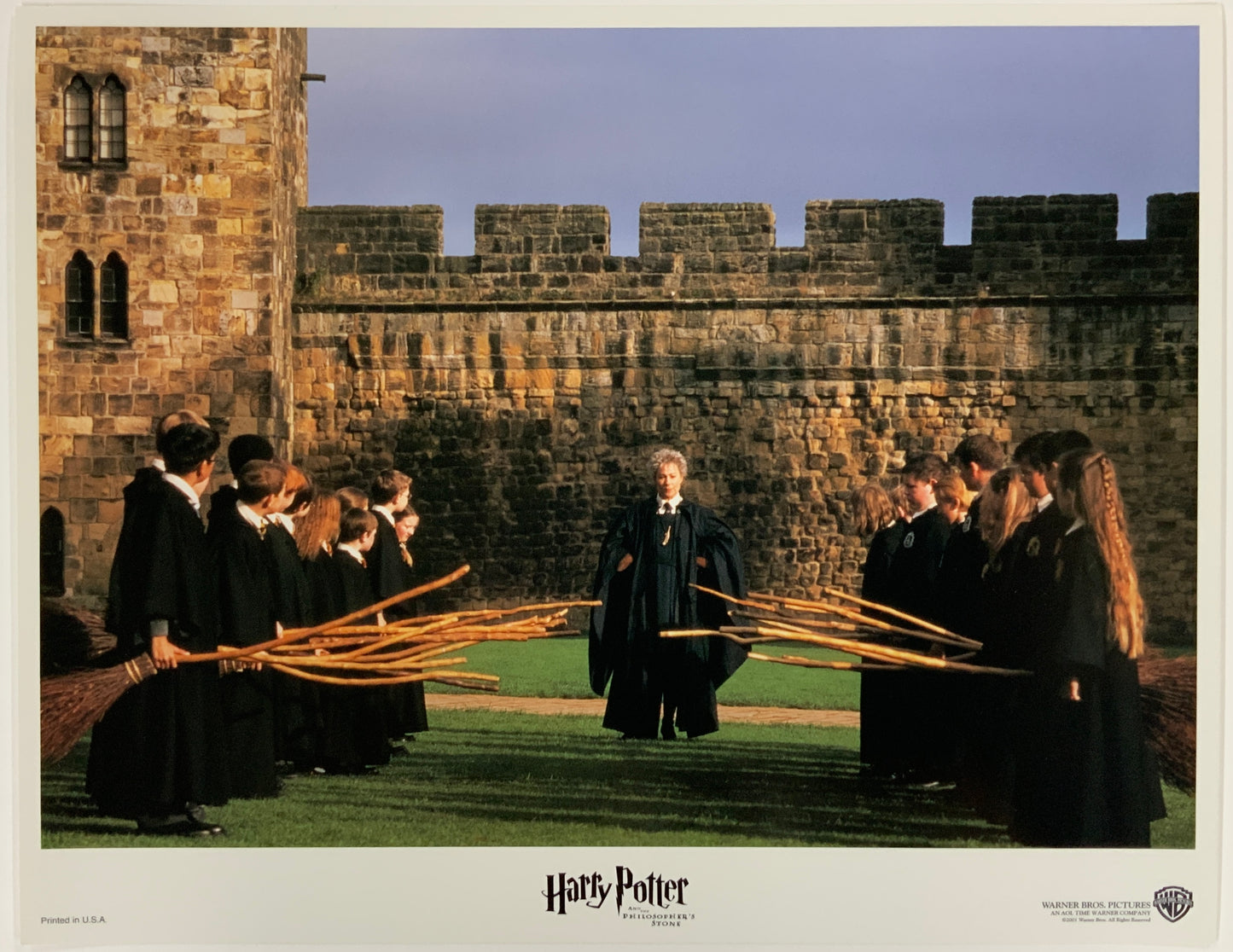 An original 11x14 lobby card for the Wizarding World film Harry Potter and the Philosopher's Stone