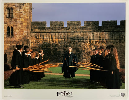 An original 11x14 lobby card for the Wizarding World film Harry Potter and the Philosopher's Stone