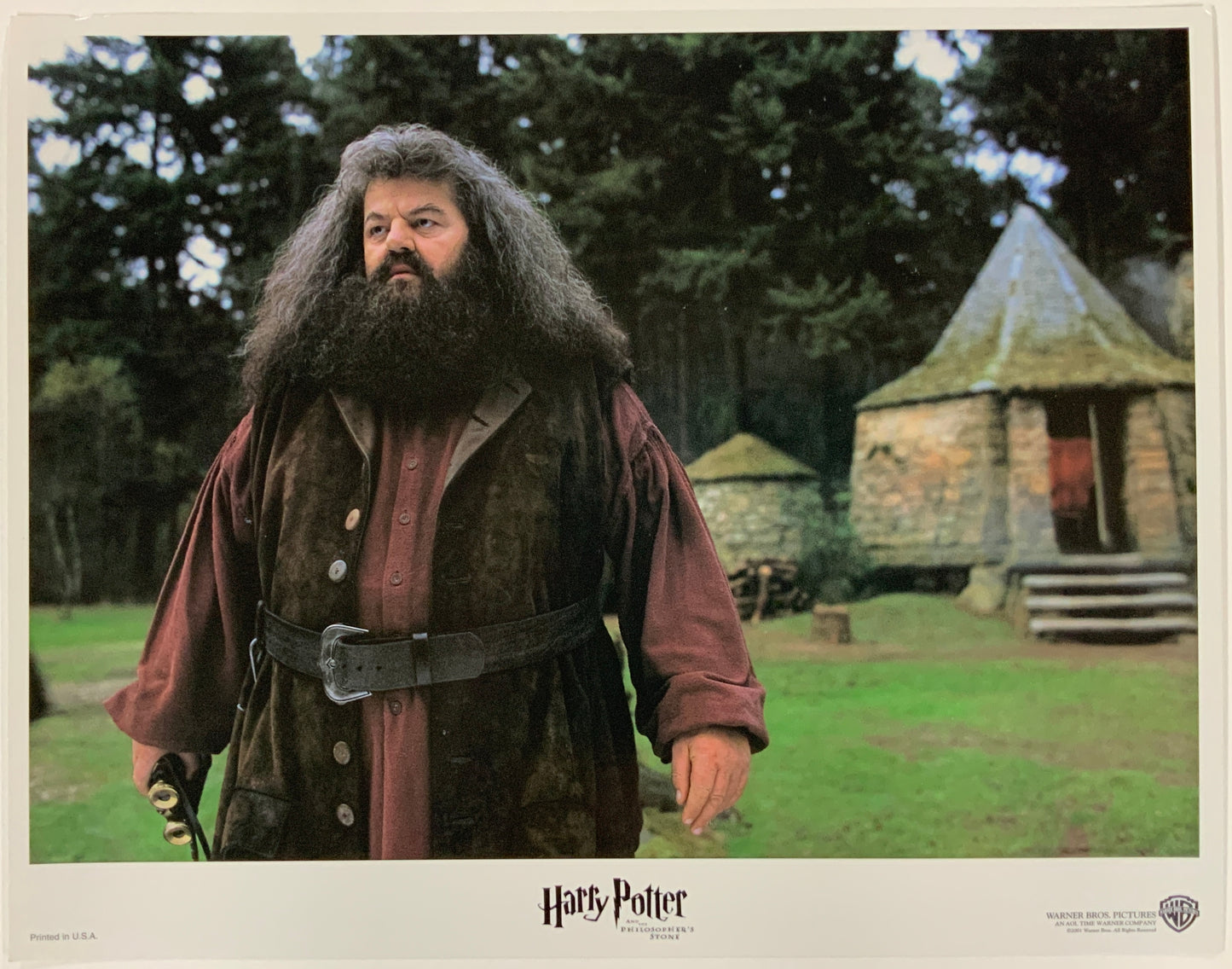 An original 11x14 lobby card for the Wizarding World film Harry Potter and the Philosopher's Stone